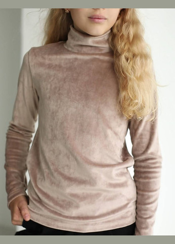 Водолазка велюровая "Cool" (бежевый) OlaN (327414291)