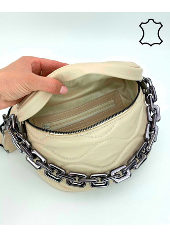 Кожаная сумка «Пеги» бежевая WeLassie (315688753)