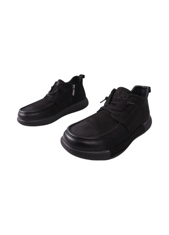 Черевики чоловічі чорні натуральний нубук Berisstini 491-26ZHC (365859835)