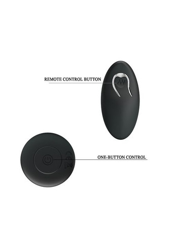Анальна пробка з потужною вібростимуляцією та пультом ДК- Mr.Play Powerfull Vibrating Anal Plug LyBaile (322184854)