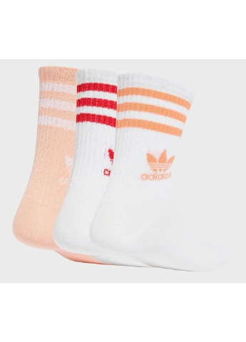 Комбіновані шкарпетки crew sock 3str жін xs ( ) adidas (399457851)