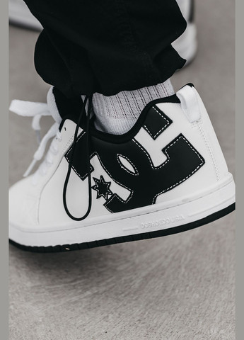 Кроссовки женские и мужские DC Shoes Court Graffik white | ДС Шуз белые No Brand белые всесезоны (315006166)