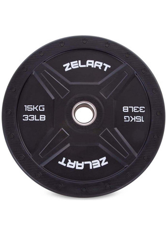 Блины диски бамперные для кроссфита Bumper Plates TA-2258 15 кг Zelart (286043482)