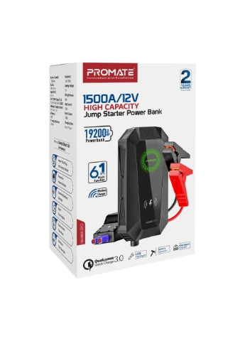 Универсальная мобильная батарея HexaBolt-20 Black 19200mAh Promate (393772183)
