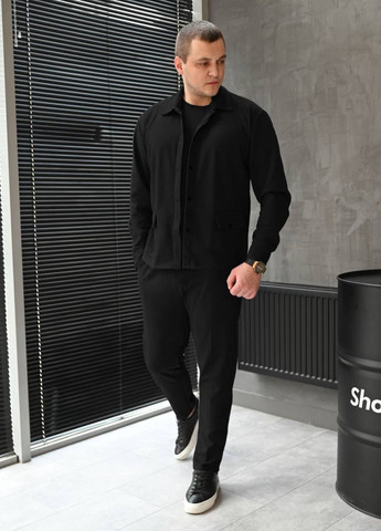 Черный деловой костюм ShopnGo