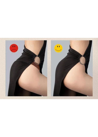 Невидимые трусики дышащие, Бесшовные трусики невидимки в микрокружево на клейкой силиконе No Brand Безшовні трусики невидимки чорні (360428827)