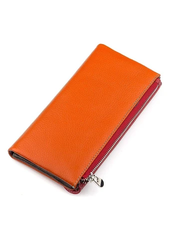 Кошелек женский 18406 многофункциональный Красный st leather (385210713)