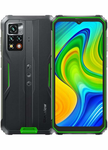 Смартфон BV9200 8/256 GB Green (без коробки) Blackview (271837204)