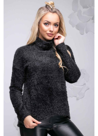 Чорний зимовий светр 1038.2732 Seventeen