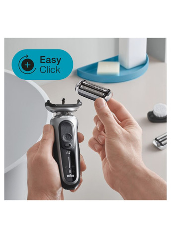 Электробритва Series 7 71-S1000s SILVER / BLACK Braun (372619673)