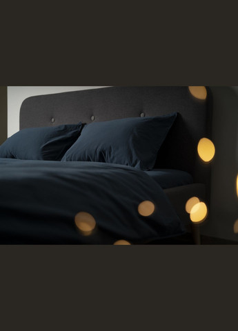 Комплект постельного белья Stonewash Adriatic dark blue евро синий (92370821) SoundSleep (299232798)