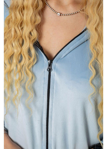 Халат женский велюровый на молнии, 238R101 Ager (362912892)