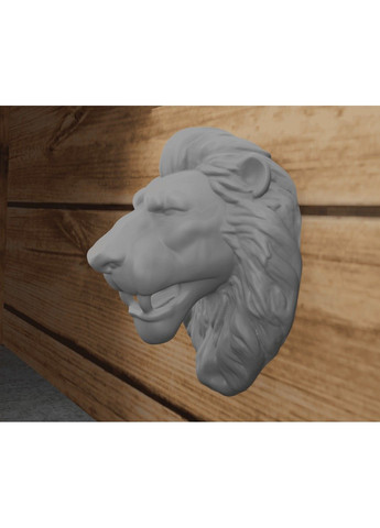 Декоративне панно «Голова лева» з кріпленням на стіну ЗаСвіт (369718486)