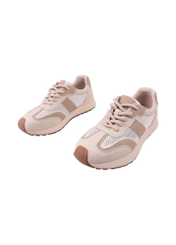 Кроссовки женские бежевые натуральная кожа Renzoni 1264-25LK бежевые (316710529)