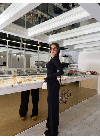 Костюм (лонг + палаццо) з кашемірового трикотажу — ЗАМІРИ В ОПИСІ DK/DL Мода без кордонів (371140308)