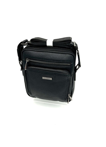 Чоловіча сумка з еко-шкіри Bradford 8922-1 чорна 23.5 x 18 x 5 No Brand (371682126)