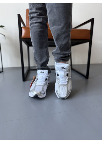Чорні Осінні кросівки чоловічі nike zoom vomero 5 rnr white silver black найк аір зум вомеро 5 No Brand