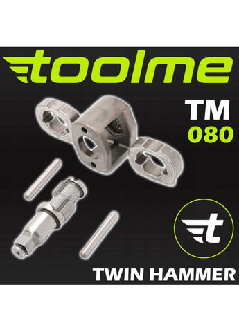 Гайковерт пневматический ударный 1850Нм 1/2'' Toolme Hammer (364357258)