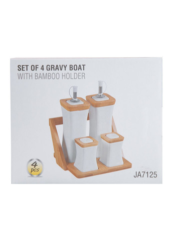 Набір для спецій та рідких текстур на бамбуковій підставці Yiwu (328603754)