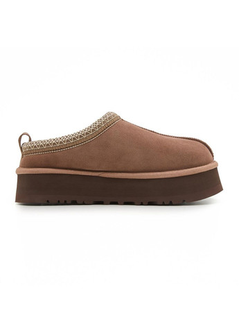 Жіночі зимові уггі Ugg Tasman Platform Light Brown коричневі No Brand коричневі зими (369156520)