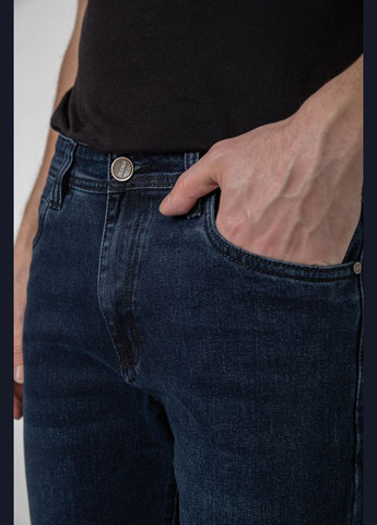 Темно-синие демисезонные регюлар фит джинсы мужские демисезонные Джинсы Sport Line