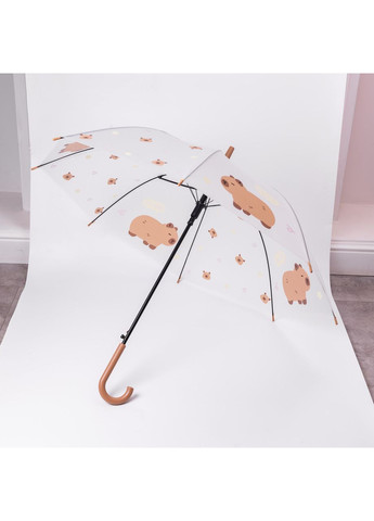 Комбинированный классический зонт-трость полуавтомат из полиэстера 8 спиц диаметр 92 см hp-23-10 Yiwu (365548838)