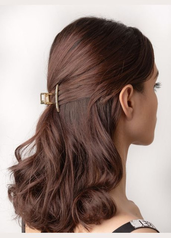 Заколка краб для волосся UH717684 Золотий 2 x 3 x 4.5 см 1 шт(UH717684) Dulka (292395848)