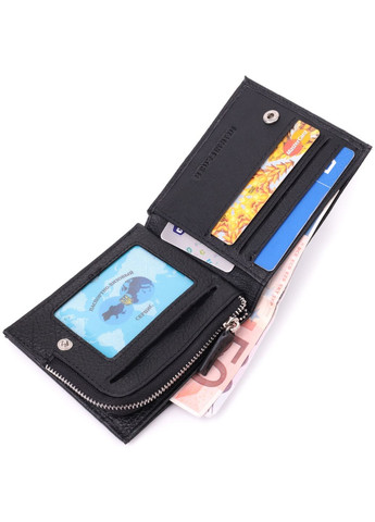 Чоловічий шкіряний гаманець 11х9,5х1,5 см st leather (288047597)