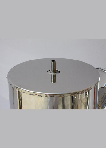 Трійник для димоходу утеплений діаметр 230/300мм нерж/нерж 87гр 0,5мм (сендвіч) AISI 304 Комінвент (317295410)