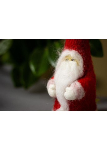 Дитячий набір творчості Валяння «Санта Клаус» ВАЛ-006 натуральна вовна No Brand (330602276)