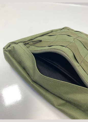 Напашник 25*19 олива (хакі) під балістику, підсумок утилітарний, сумка UA (336960764)
