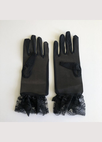 Жіночі сіточні рукавички з мереживом та бантиками Honey Fashion Accessories S/M/L (7-88) No Brand (313285992)