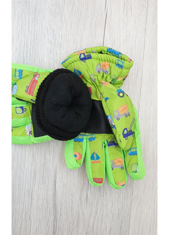 Балоновые перчатки на флисе для мальчиков 2-4 года No Brand (363057895)