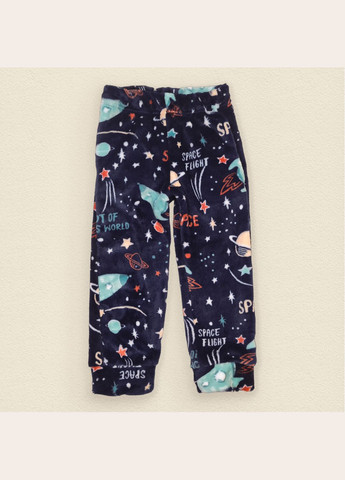 Темно-синяя всесезон теплая детская пижама dexter`s lapki dexter's