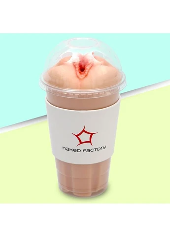 Мастурбатор-влагалище Cup Sleeve V–3, сквозной - CherryLove Naked Factory (389902333)