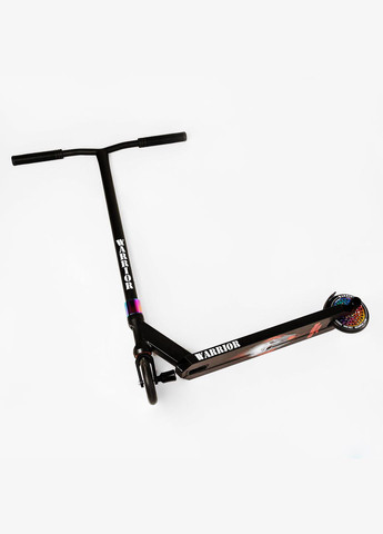 Самокат трюковий "Warrior" HIC-система, пеги, алюмінієвий диск та дека, колеса PU. Black and red (112767) Best Scooter (340910947)