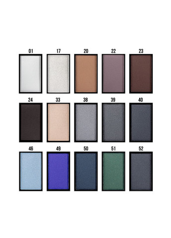 Тіні для повік одинарні KT-01, 52 Kika (365867654)