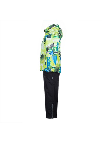 Чорна комплект yoko, р.116, лайм із принтом/чорний Huppa 41190004-92147-116