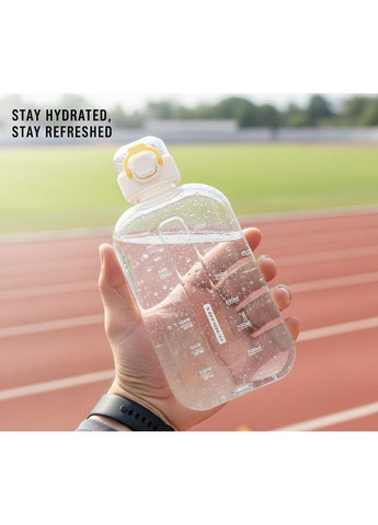 Пляшка для води TREND 780 мл герметична червона з антиковзким покриттям та ремінцем No Brand (296101819)