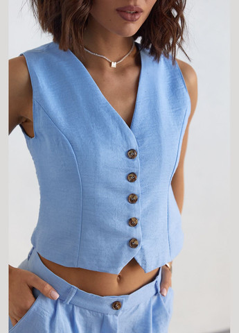 Женский брючный костюм с жилеткой Liton (296658510)