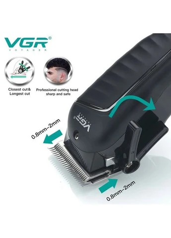 Аккумуляторная универсальная машинка для стрижки V-683, Профессиональный триммер с насадками HX-37 VGR (401682414)