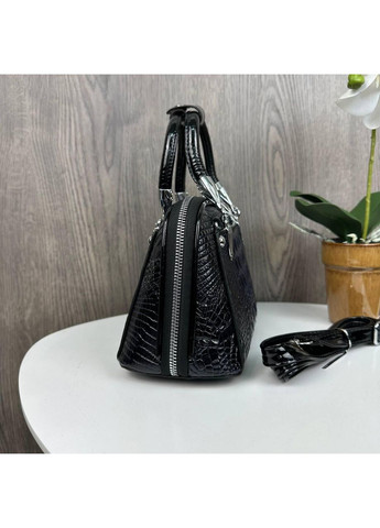 Модний жіночий рюкзак бананка темно-синій зі штучної міської шкіри для повсякденного використання сумка-рюкзак ProDobro 1 (363136355)