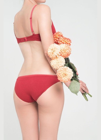 Червоний бралетт бралет з органічної бавовни Smpl без кісточок