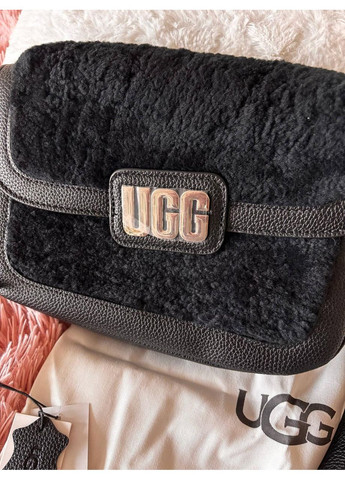 Стильна сумка УГГ чорна сумка, стильна сумочка UGG (366890472)