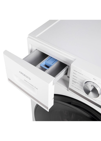 Пральна машина WMW-6102WBD фронтальна Black Mars, 6кг, 1200, А++, 45см, дисплей, пара, Ardesto (364275150)