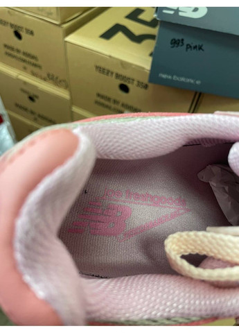 Рожеві всесезонні new balance 993 pink No Brand