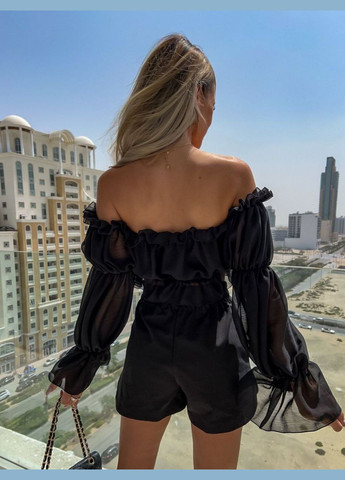 Женский топ с открытыми плечами No Brand (329144968)