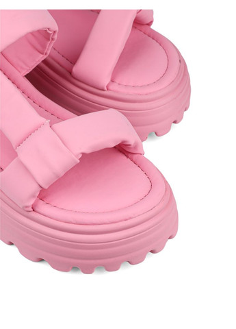 женские сандалии 8028-5 розовый ткань Attizzare