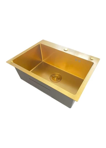 Мойка MH5843 Micro Decor Brushed Gold (3.0/0.8) из нерж. стали (цвет матовое золото) (MI8218 Mixxus (392430217)