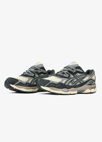 Кросівки жіночі і чоловічі Asics Gel-NYC beige gray brown | Асікс Гель-НЮК бежеві сірі коричневі No Brand бежеві всесезони (313102763)